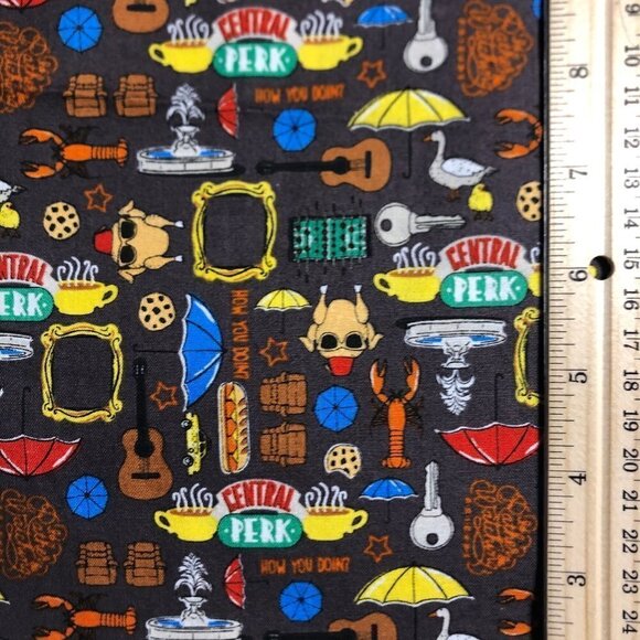 🛒 $7 Quilt Cotton Fabric Material - 1 yard Friends TV Show #384-1 - Picture 3 of 3